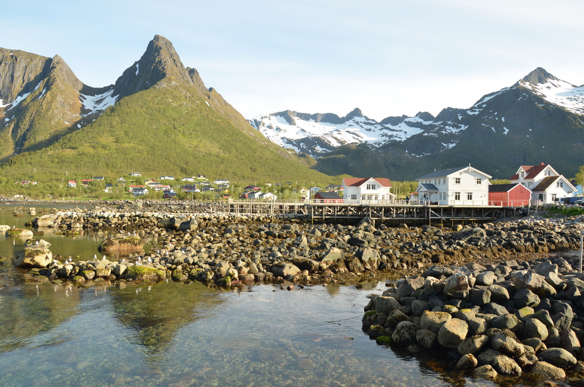 Mefjord Brygge Hotell Tromsø Eksteriør bilde
